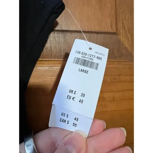 NWT Abercrombie & Fitch Women's Soft A&F Collection Sleeveless Bodysuit Black L - Picture 6 of 12